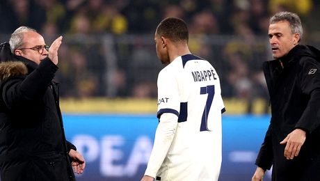 Kylian Mbappe, conflict cu Luis Enrique. Ce s-a întâmplat la finalul meciului Borussiei Dortmund – PSG. Foto