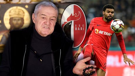 Malcom Edjouma, șansă nesperată la formația italiană Bari. Gigi Becali se pregătea să spună „adio” la 600.000 de euro