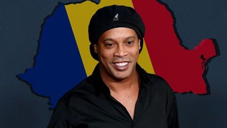 Ronaldinho vine în România! Anunțul momentului pentru fanii din țara noastră