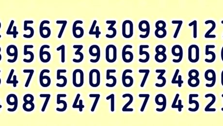 Testul de inteligență care le-a dat bătăi de cap internauților! Tu găsești numărul 107 din această imagine?