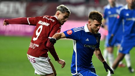 Așa-i când este să se aleagă praful. Oltenii o făcură lată, Rapid a revenit uluitor în meciul cu FCU Craiova și a câștigat cu 4-3. Video & Foto