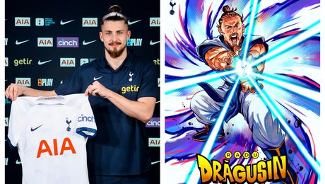 Radu Drăgușin, prezentat într-o manieră originală de Tottenham. VIDEO + FOTO