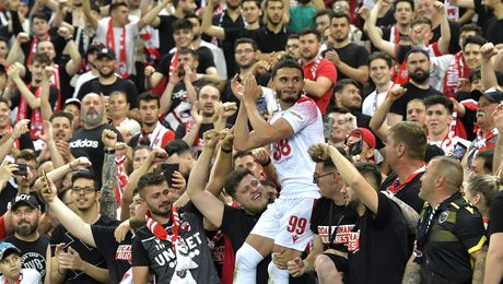 „Este timpul să-mi iau rămas bun!”. Lamine Ghezali, mesaj emoționant pentru fanii lui Dinamo