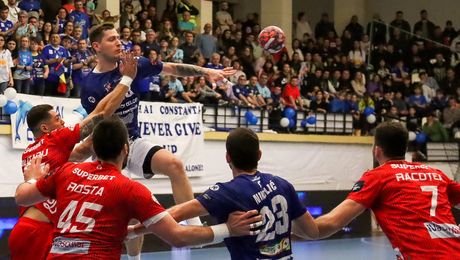 Dinamo a zdrobit-o pe CSM Constanța și s-a calificat în playoff-ul European League