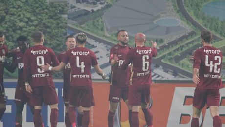 FCU Craiova – CFR Cluj 1-3. FCU, adio playoff. Acum tremură lângă zona retrogradării! CFR, victorie facilă și e din nou la 3 puncte de Rapid. Cum arată clasamentul