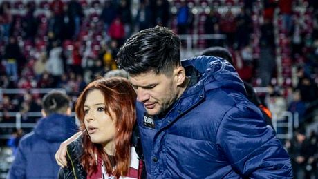 Fiica lui Cristi Săpunaru, atacată de fanii Rapidului! Replică năucitoare în mediul online: „Suporteri de rezultat!”. Foto