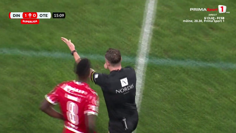 A fost sau n-a fost penalty? Dinamo, lovită de VAR când nu se aștepta. De ce a primit Oțelul 11 metri pe „Arcul de Triumf”