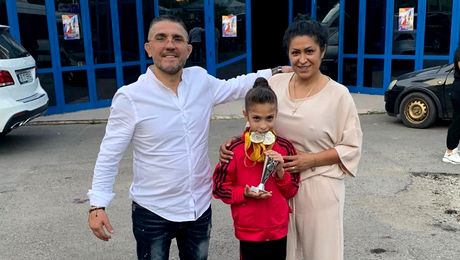 Fiica lui Costel Corduneanu reprezintă cu mândrie România! A câștigat o medalie la Chișinău, la două săptămâni de la moartea interlopului