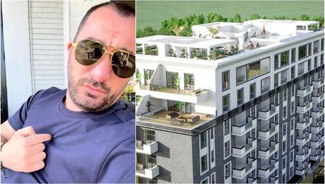 Imaginile bogăției: Cum arată la interior apartamentul de peste un milion de euro în care se mută Pescobar! L-a cumpărat de la Mitică Dragomir: „Sus la piscină”