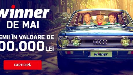 Fii parte din povestea câștigătorilor cu Winner în luna Mai (P)