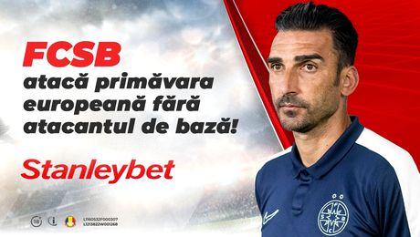 FCSB atacă primăvara europeană fără atacantul de bază! (P)