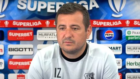 Zicu a plecat de la interviu după victoria cu Petrolul. Ce l-a nemulțumit pe antrenorul Farului: „Nu o să vă răspund”