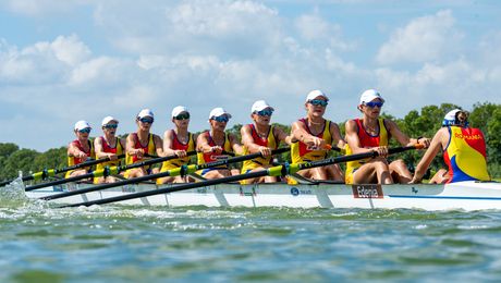 Din nou la înalțime! România câștigă medalia de argint, prin echipajul de 8+1 feminin, la CM de la Shanghai