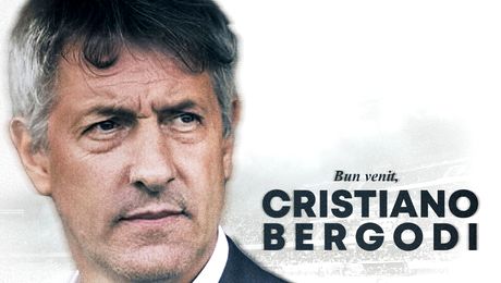 OFICIAL | U Cluj l-a prezentat pe Cristiano Bergodi. Pe ce perioadă a semnat antrenorul italian