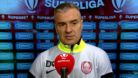 CFR a câștigat cu Csikszereda și rămâne în cursa pentru play-off. După meci, Daniel Pancu a reacționat: „Presiunea nu ajută”