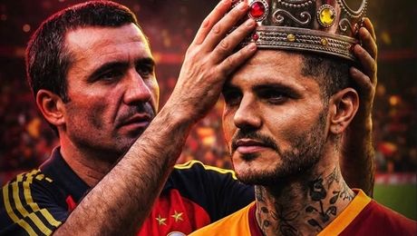 Recordul lui Hagi la Galatasaray, doborât de Icardi. Mesaj special pentru ”Rege”: “Maestre, vei rămâne etern!”. Reacţia legendarului român