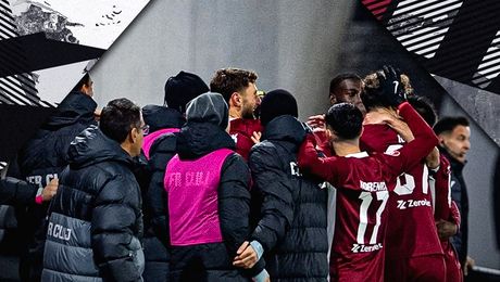 CFR Cluj o învinge cu mari emoții pe Hermannstadt. Gazdele au avut un penalty refuzat la ultima fază: „Nu mi se pare normal”