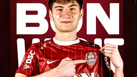 OFICIAL | CFR și-a luat atacant! Nicolae Sula a semnat cu ardelenii