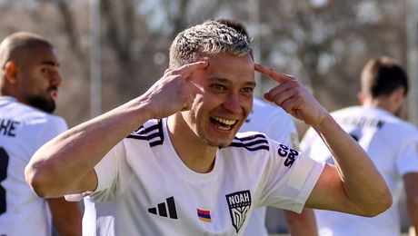 Vali Costache, marcator la debutul pentru FC Noah. Echipa sa luptă pentru câștigarea unui nou trofeu