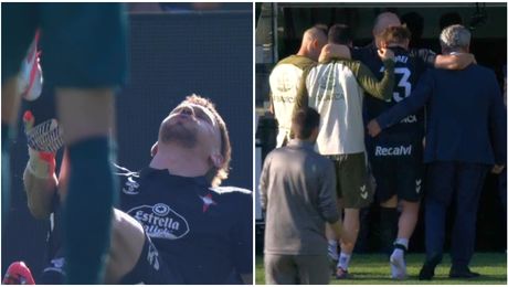 Alertă în lotul naţionalei. Ionuţ Radu s-a accidentat şi a fost scos pe braţe după un meci cu şapte goluri marcate