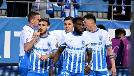 Universitatea Craiova, victorie cu CFR Cluj. Oltenii i-au răpus pe ardeleni cu două goluri magnifice