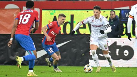 Întrebat despre un eventual transfer al lui Dobre, Becali a lăudat tot un jucător de la FCSB: „E cel mai bun fotbalist român, peste Man sau Bîrligea”