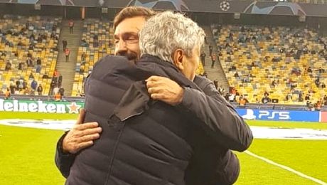 Andrea Pirlo, etern recunoscător lui Mircea Lucescu, cel care l-a lansat în fotbal: ”M-ai crescut ca pe propriul tău fiu”