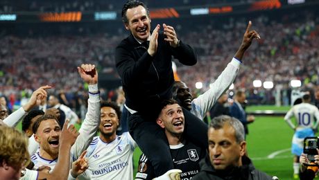 Unai Emery, după ce a câştigat a cincea Europa League din carieră: ”Sunt recunoscător cluburilor la care am lucrat”