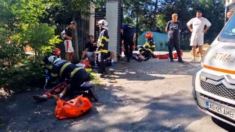 Accident grav în care a fost implicat un microbuz care transporta Dinamo 2, în Câmpulung! Maseurul echipei a murit