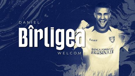 OFICIAL | Daniel Bîrligea, prezentat la Frosinone