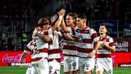 Seară extraordinară pentru Dan Șucu. Rapid a câștigat, iar Andrei, fiul său cel mic, a marcat primul gol în Superliga