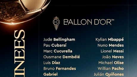 Balonul de Aur 2026: Messi și Rodri revin în cursă, PSG are nouă fotbaliști. Nominalizaţii pentru cel mai bun antrenor