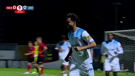 Csikszereda – U Craiova 0-1. Victorie cu emoţii obţinută de olteni. Elisor a marcat unicul gol al partidei