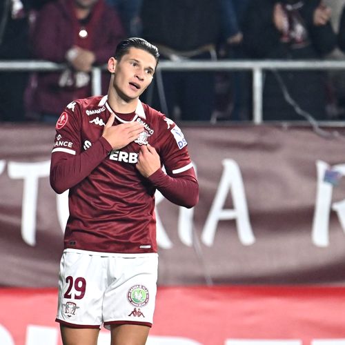 Dependenți de Dobre. Rapid ”a înghețat”, dar golul căpitanului i-a salvat pe giuleșteni, în meciul cu Metaloglobus