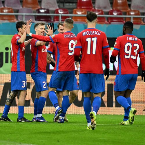 FCSB a câștigat cu Metaloglobus și a urcat trei locuri, dar tot nu e la mâna ei pentru play-off