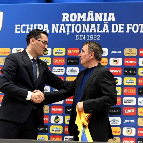 OFICIAL | România are selecționer! Gică Hagi, prezentat la FRF: ”Am venit să fac treabă. Selecţia face diferenţa”