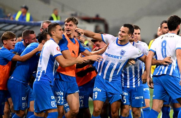 U Craiova, traseu dificil către grupele europene. Cu cine vor juca FCSB și CFR dacă vor pica în Conference League
