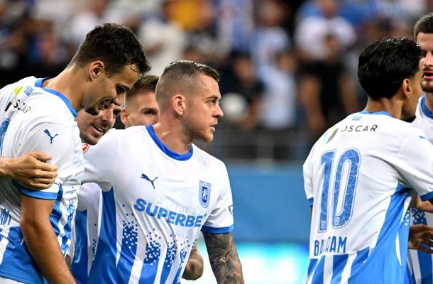 Brigadă de arbitri din Bosnia la meciul ML Vitebsk – Universitatea Craiova, din primul tur preliminar al Ligii Campionilor