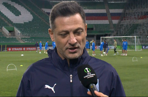 Mirel Rădoi a evidențiat diferențele dintre Rapid Viena și Craiova, înaintea duelului din Conference League: „Un plus pentru ei”