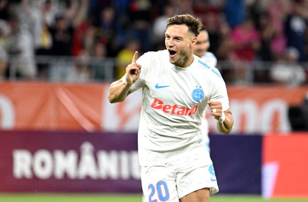 A debutat cu pasă de gol la Hermannstadt şi a vorbit despre experienţa FCSB: „Nu am jucat cât mi-aş fi dorit”